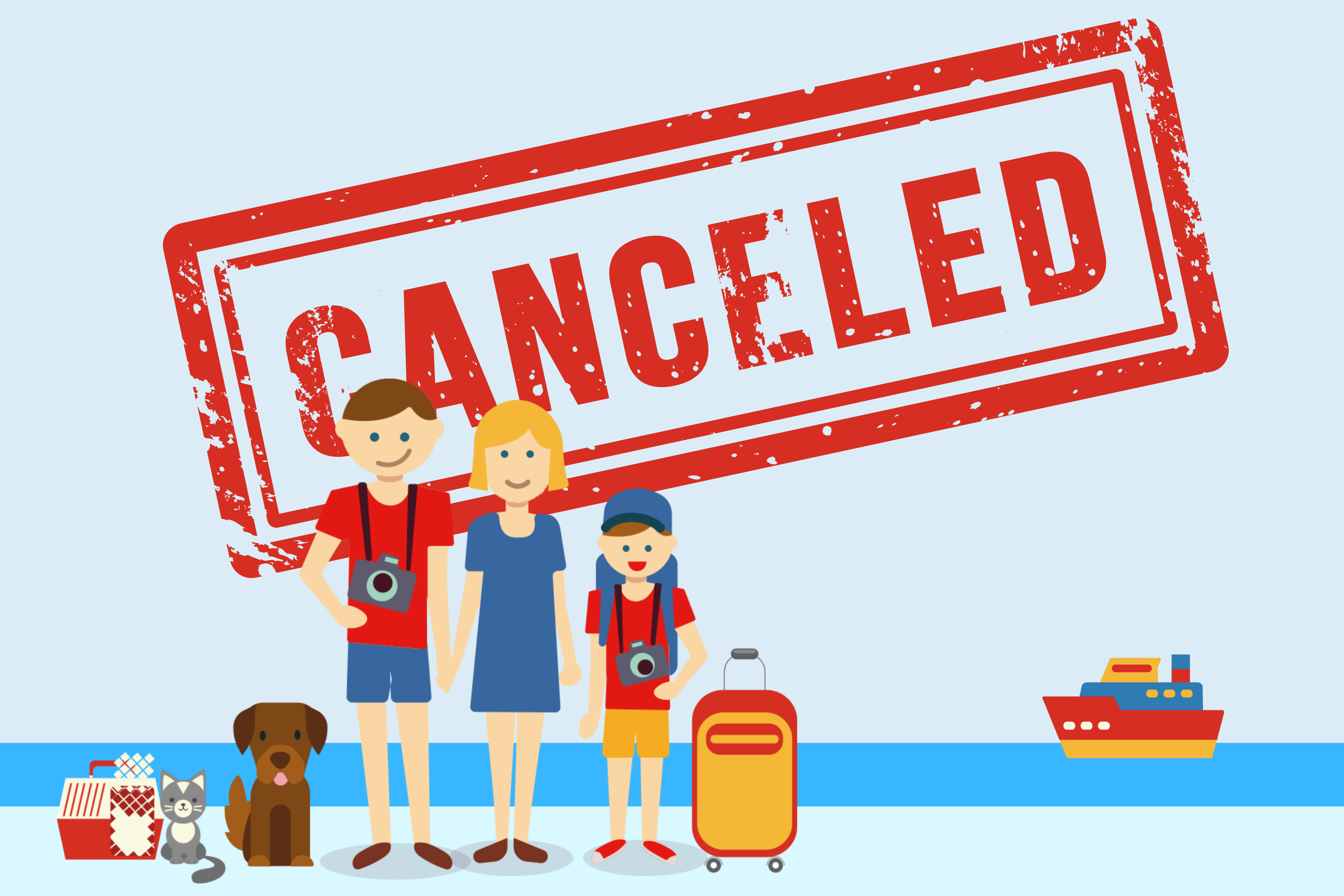 Se la partenza  è stata cancellata